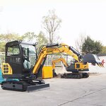 Crawler Excavator Manufacturer - OEM/ODM New EPA Engine Cheap 3.5 Ton Small Bagger
