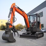 EPA Excavator Factory - OEM/ODM Free Shipping 3.5 Ton Minibagger Customized Crawler Digger Machine