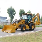 4x4 Backhoe Loader Factory - OEM/ODM Free Shipping EPA Mini Towable Articulated Diesel Farm Hydraulic