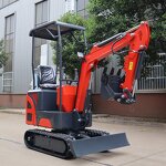 Mini Excavator Factory - OEM/ODM Free Shipping EPA 1.2 Ton Engine Crawler Farm Machine