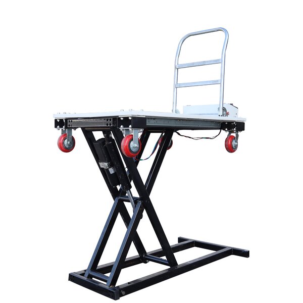 Electric Lift Platform Cart Factory - OEM/ODM Scissor Height Adjustable Hydraulic Efficient Transport