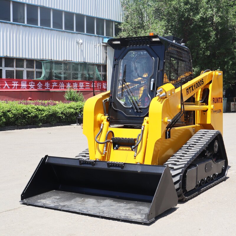Wheel Skid Steer Loader Manufacturer - OEM/ODM Free Shipping SKT-65 New Track with 0.5cbm Capacity