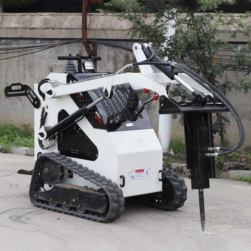 Skid Steer Loader Manufacturer - OEM/ODM China Factory Price Track Wheel Farm 360 Diesel