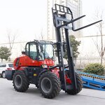 4wd Forklift Factory - OEM/ODM 3-5ton EP 4 Wheel Drive All Terrain 4x4 Off Road