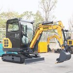 Mini Excavator Manufacturer - OEM/ODM FREE SHIPPING Price EPA 3.5 Ton Small Crawler Digger