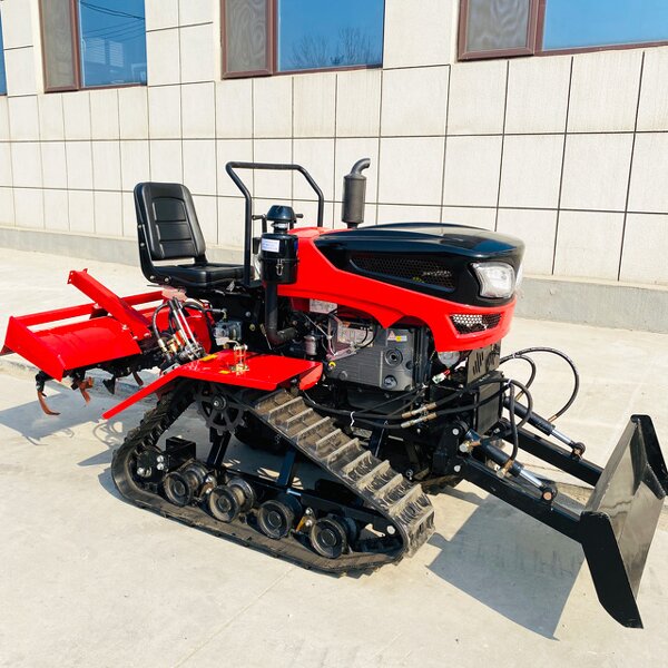 Rotary Tiller Manufacturer - OEM/ODM Low Price 25 hp Water Drought Crawler Orchard Garden
