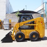 Wheel Skid Steer Loader Manufacturer - OEM/ODM Free Shipping SKT-65 New Track with 0.5cbm Capacity