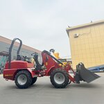 Mini Compact Loader Manufacturer - OEM/ODM CE EPA Certificate 1000KG with Various Accessories