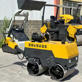 Mini Compactor Road Roller Factory - OEM/ODM China Price 0.6 Ton Asphalt Double Drum Ground