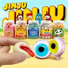 TikTok Candies Manufacturer - Bulk Cartoon-Shaped Jam-Filled Soft