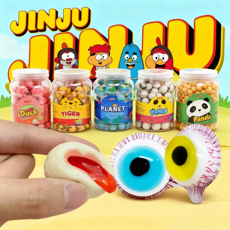 TikTok Candies Manufacturer - Bulk Cartoon-Shaped Jam-Filled Soft