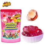 果冻软糖工厂-代工葡萄4D可剥清真零食