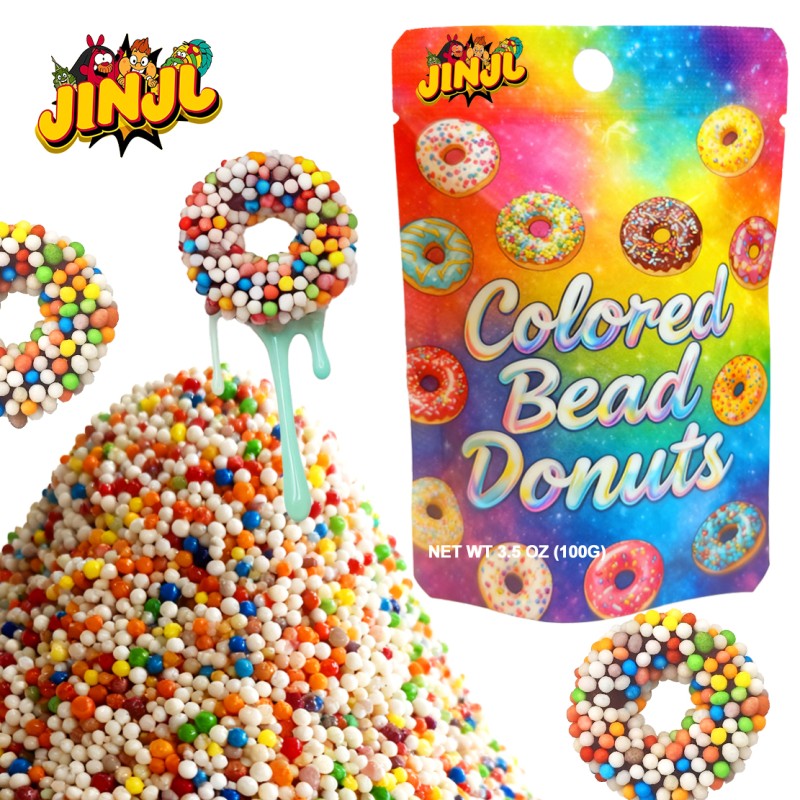 Bead Donut Manufacturer - Bulk Factory-direct Colorful Juice Content 50%