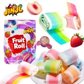 Soft Candy Rolls Factory - Bulk Sweet-and-sour Fruit-flavored Halal