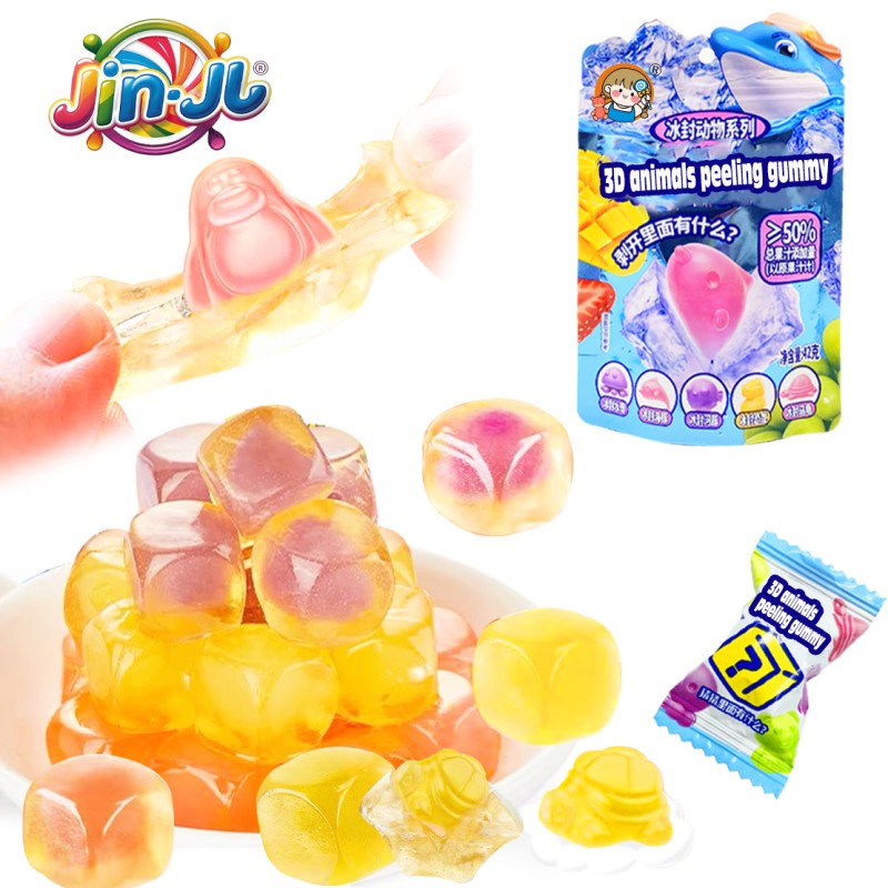 Halal Candy Manufacturer - Bulk Fruit Juice Over 50% Animal Shape