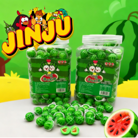 Watermelon Gummies Manufacturer - OEM TikTok Bestseller Ball-shaped
