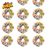 珠子甜甜圈生产商-批厂家直供彩色果汁含量50%