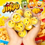软糖工厂-批发卡通鸭子果酱夹心水果味
