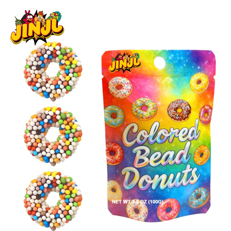 Donut Candies Factory - OEM Fruit-Flavored Colored Bead Halal