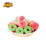 Sour Candy Supplier - OEM Mixed Fruit Flavored Striped Juice Content