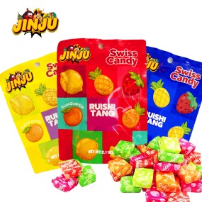 Mixed Candy Supplier - Bulk Fruit-flavored Juice Content 50% Halal