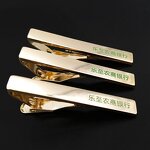 Tie Clips Cuff Links Supplier - Custom Gold-Plated Hard Soft Enamel Logo