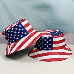 Bucket Hat Manufacturer - 2026 World Football Sports Custom United States Flag