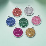 Pet Collar Name Tag Manufacturer - Cute Glitter Cat Sublimation Blank Metal