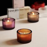 Glass Candle Jars Supplier - Wholesale Empty Mini Colored for Making Candles