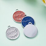 Pet Collar Name Tag Manufacturer - Cute Glitter Cat Sublimation Blank Metal