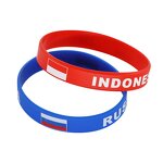 Silicone Bracelet Supplier - 2026 World Football Sports United States Flag