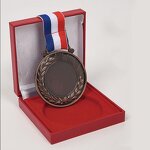 Sports Medal Manufacturer - Soft Enamel Print Marathon Games with Ribbon