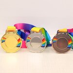 Sports Medals Factory - Existing Mold Blank Custom Logo 3D Marathon Karate