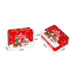 Metal Tin Box Supplier - Christmas Gifts Packaging Empty Cans with Lids
