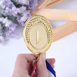 Sport Medal Supplier - Custom Logo Round Brass No Mold Free Zinc Alloy
