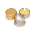 Metal Tin Box Manufacturer - Custom Logo Round 50ML Small Empty with Lids