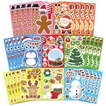 Paper Sticker Manufacturer - Waterproof Self-Adhesive Christmas Puzzle Cartoon