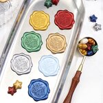 Wax Seal Stickers Supplier - Custom Wedding Invitation Envelope Self Adhesive