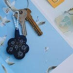 Acrylic Keychain Factory - Custom Clear Cute Cartoon Charm with Ball Chain