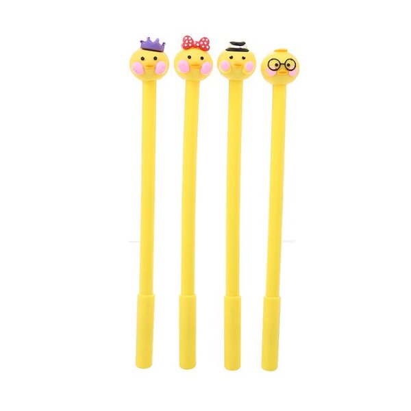 Gel Pen Manufacturer - Cute Girlish Gift Animal Duck Black Plastic Material