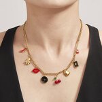 Necklaces Manufacturer - Custom Fashion Hard Enamel Stainless Steel Chokers