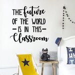 Wall Decal Manufacturer - Custom in This Classroom Self Adhesive Murals