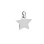 Metal Charms Factory - Stainless Steel Star Gold Plated DIY Bracelet Pendant