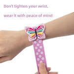 Silicone Wristband Supplier - Cheap Cute Carton Mouse Butterfly for Children