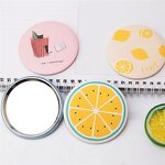 Compact Mirror Supplier - Cheap Custom Anime 50mm Tin Small Round Glass