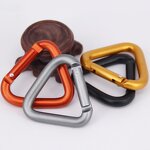 Carabiner Keychain Supplier - Aluminum Alloy Triangle Outdoor Camping Kettle