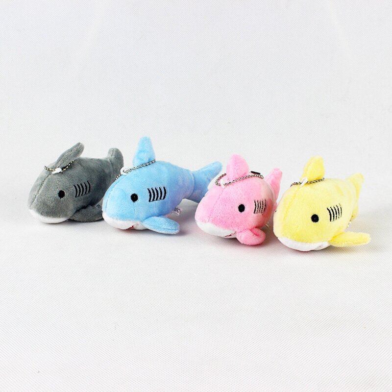 Plush Toy Keychain Supplier - Cute Mini Shark Doll Backpack Pendant Custom