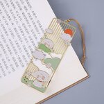 Metal Book Marks Factory - Promotional Gift 3D Animal Enamel Ruler Bookmark