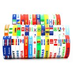 Silicone Bracelet Supplier - 2026 World Football Sports United States Flag
