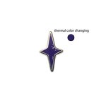 Pin Factory - Custom Hard Enamel Temperature Color Changing Star